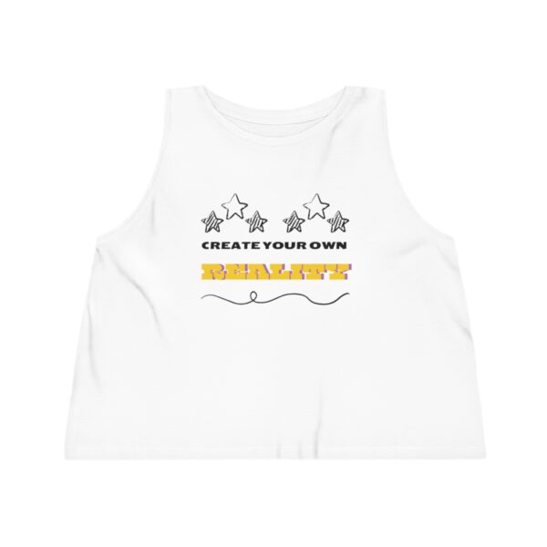 Create Our Own Reality Women's Dancer Cropped Tank Top - Image 2