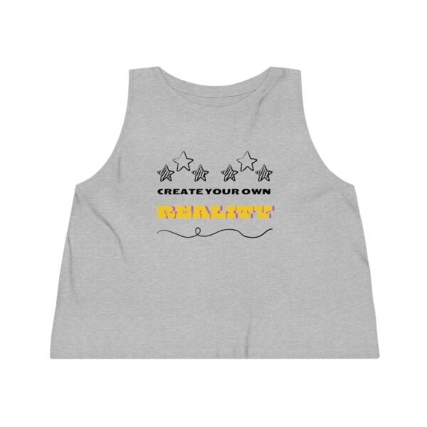 Create Our Own Reality Women's Dancer Cropped Tank Top - Image 5