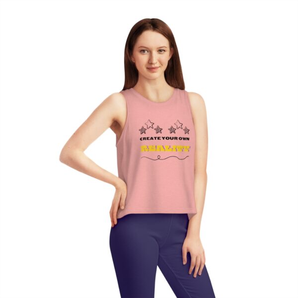 Create Our Own Reality Women's Dancer Cropped Tank Top - Image 10