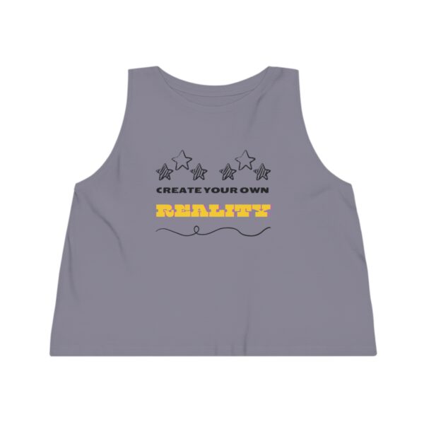 Create Our Own Reality Women's Dancer Cropped Tank Top - Image 8